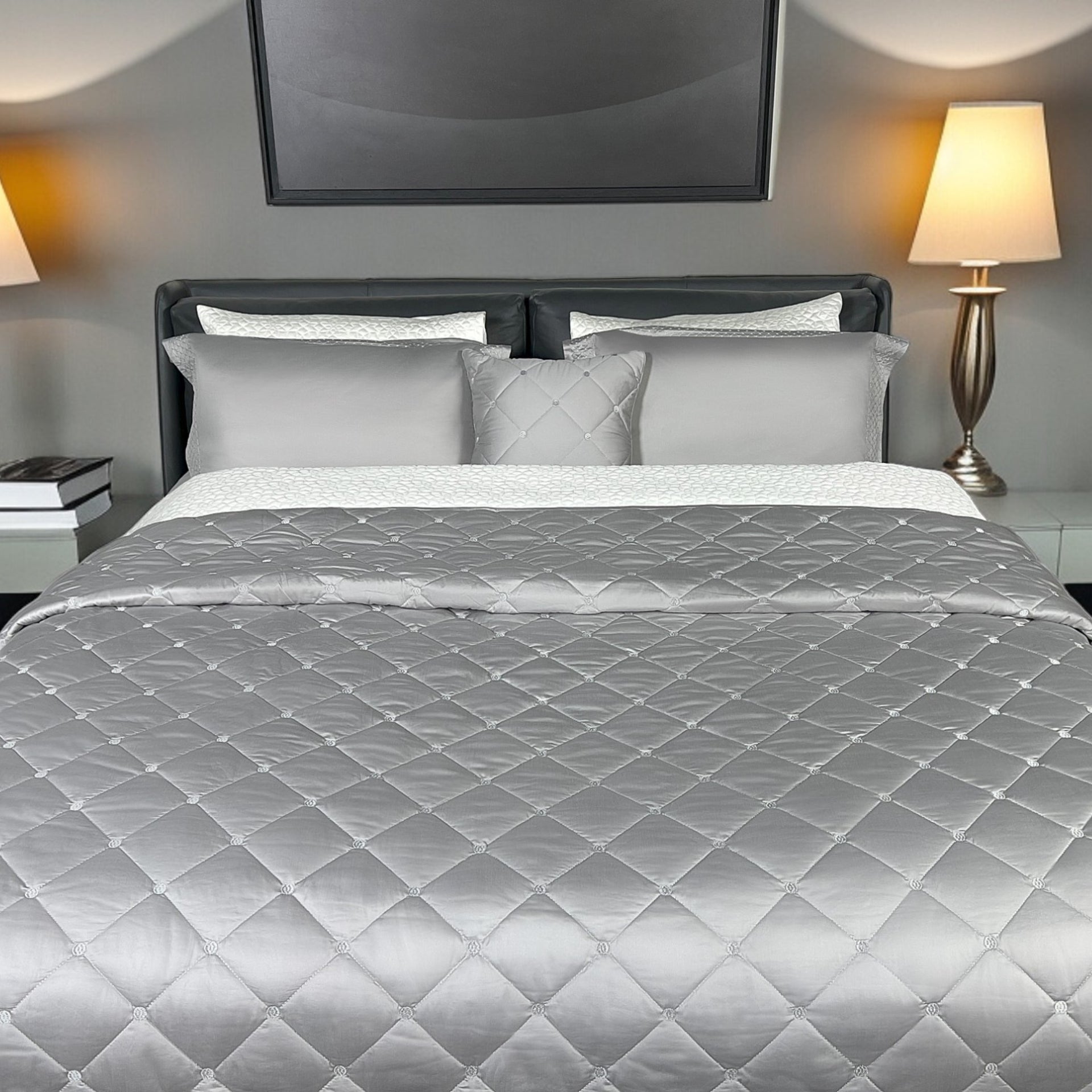 Quilted Duvet Cover Genoa