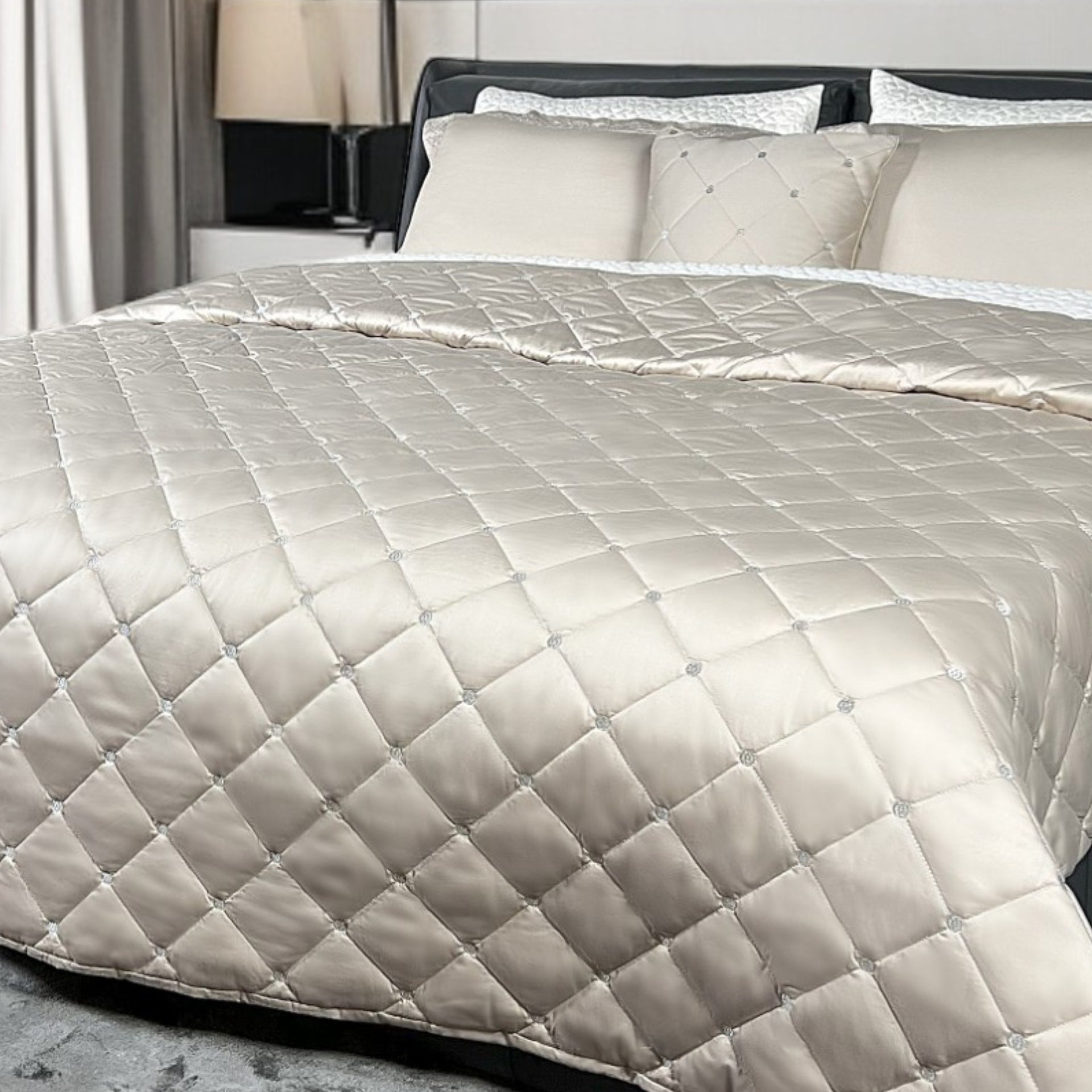Quilted Duvet Cover Genoa