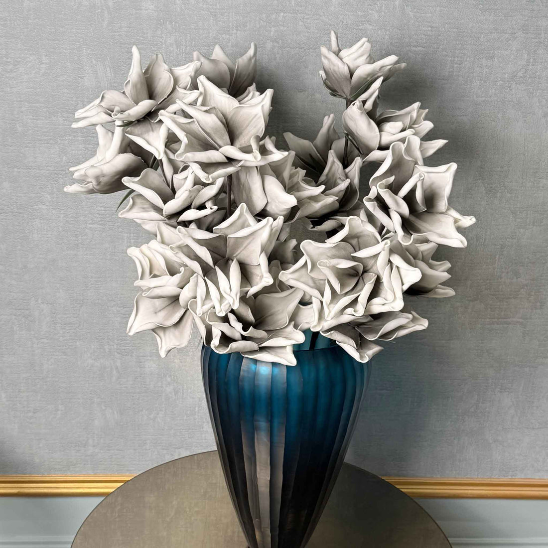 Camellias large white bunch