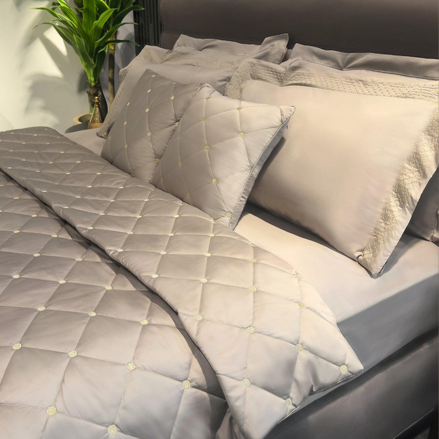 Quilted Duvet Cover Genoa
