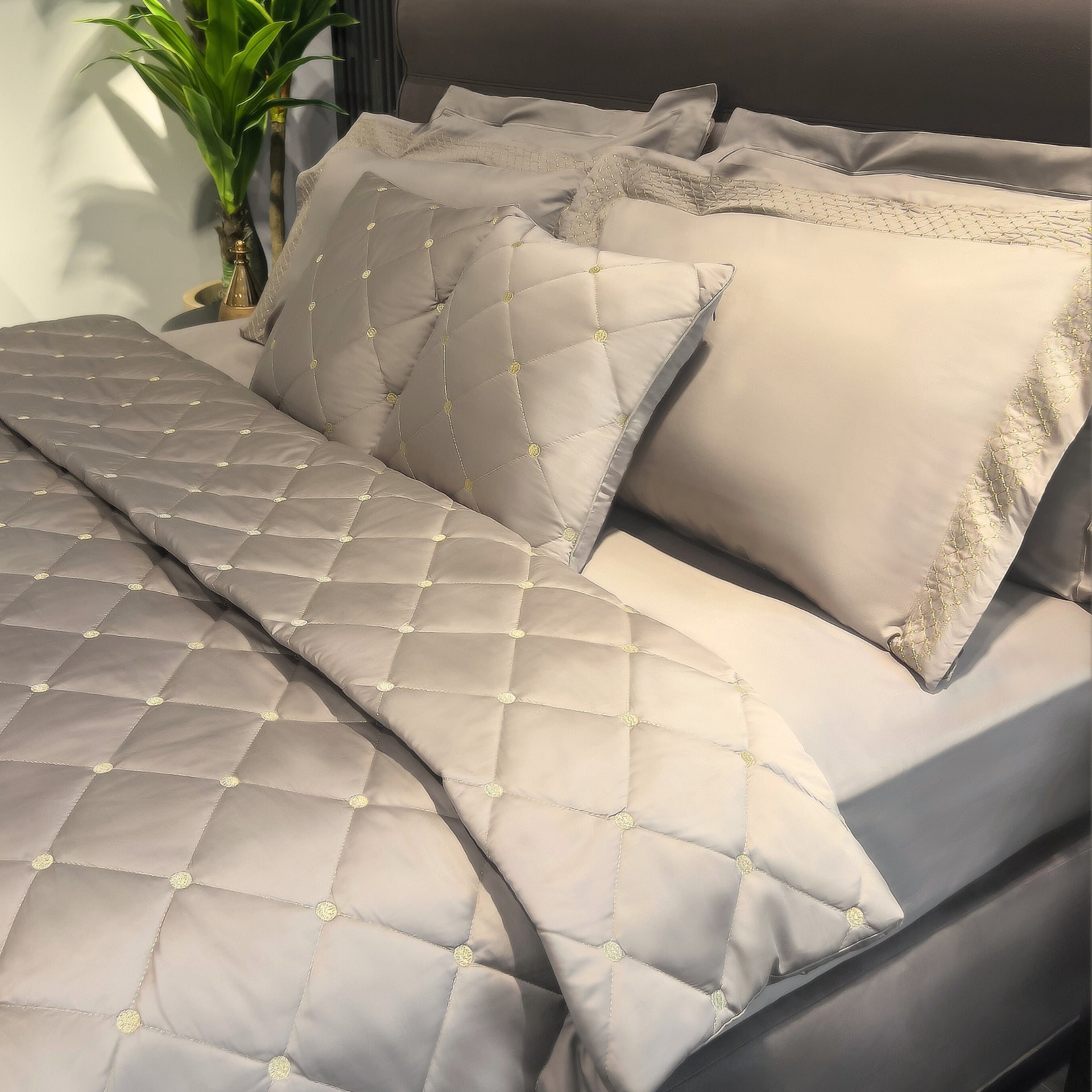 Quilted Duvet Cover Genoa