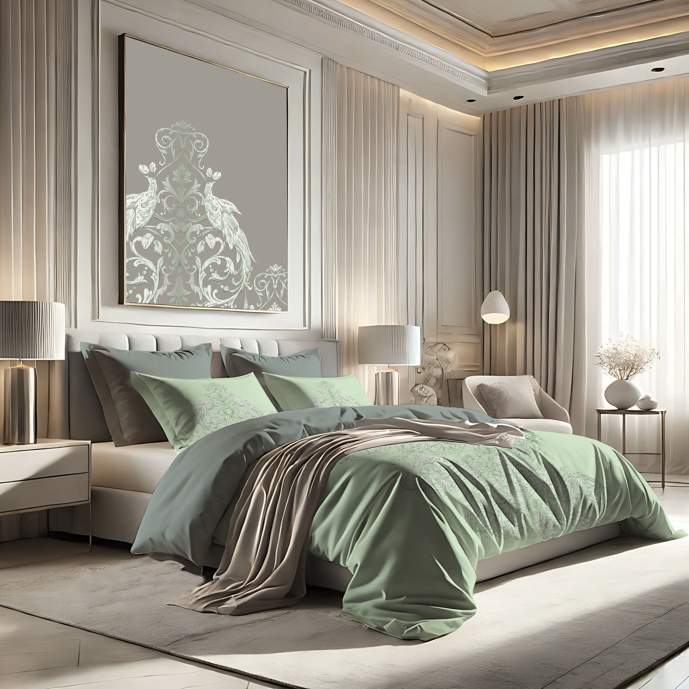 Double-Sided Duvet Cover Set Pavos