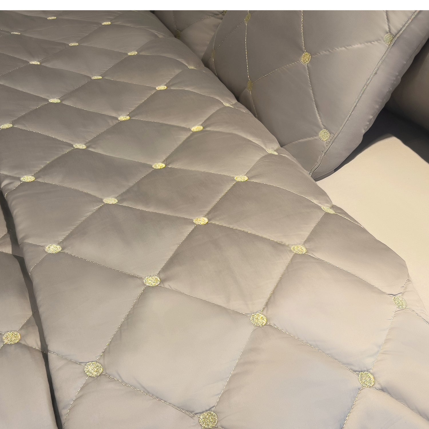 Quilted Duvet Cover Genoa