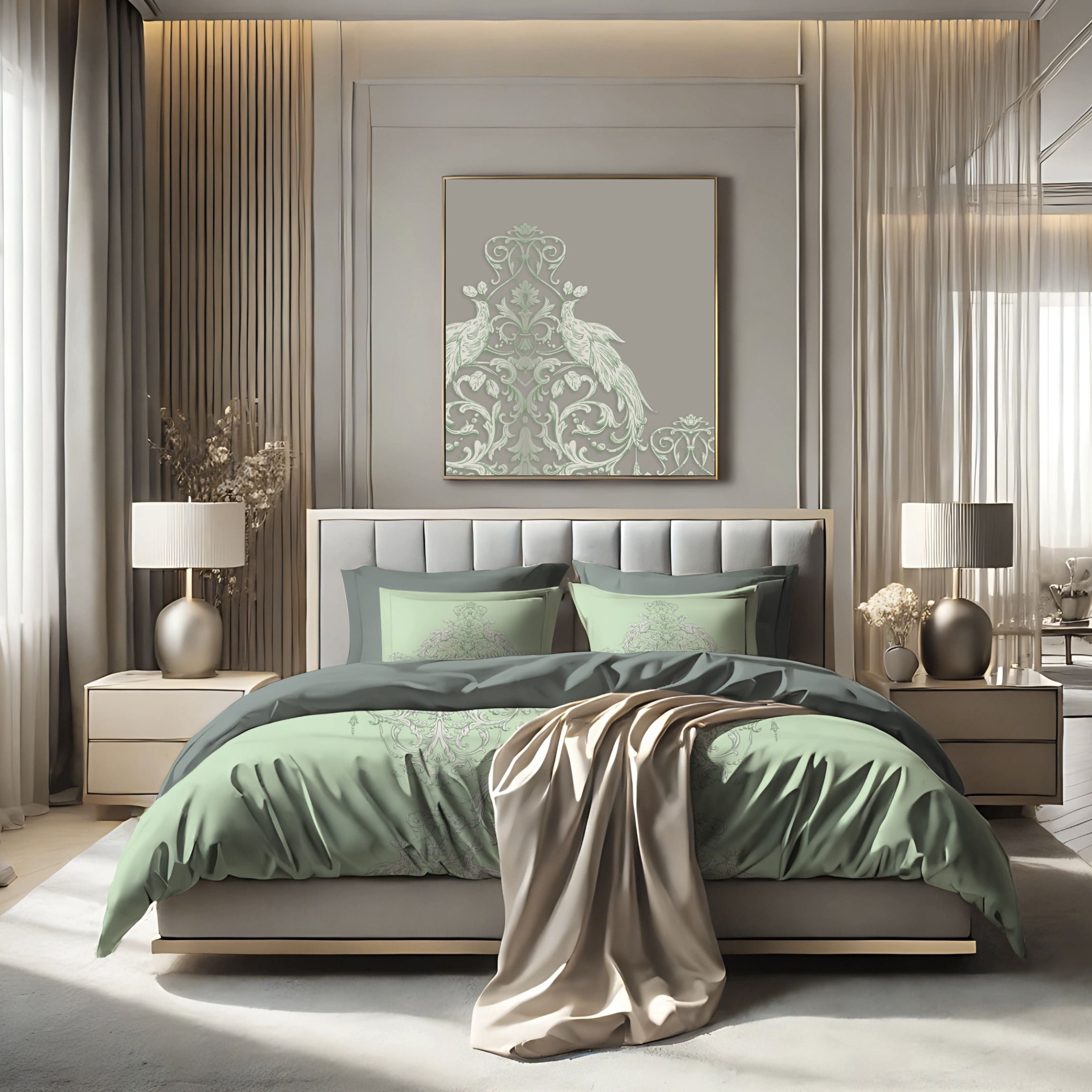 Double-Sided Duvet Cover Set Pavos